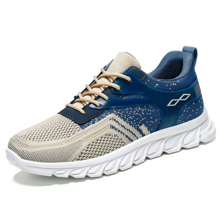 Herren nan flexibler Mesh-Running-Sneaker mit geformter Memory-Fußsohle und stoßdämpfender Wellenlaufsohle Echo Archiv