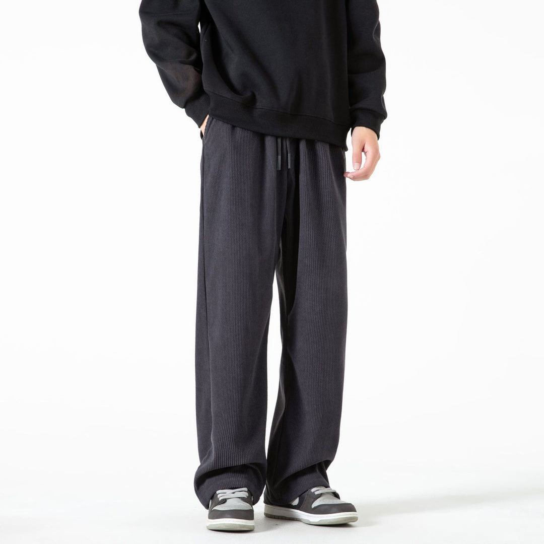 Damen Breit geschnittene Cordhose mit Tunnelzugbund und nachhaltigem Baumwollmix Echo Archiv