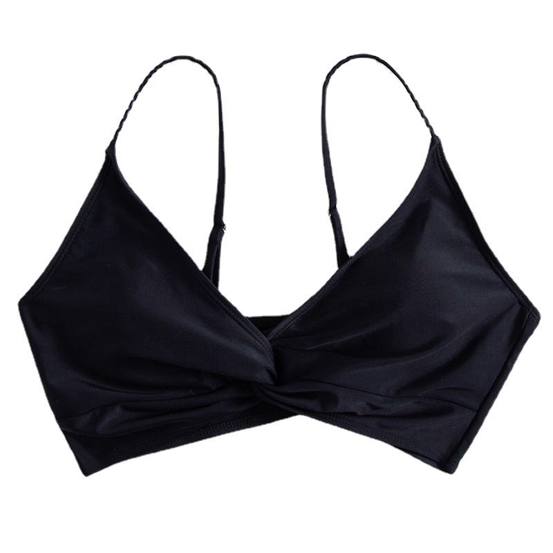 Damen sommerlicher Bralette-Bikinioberteil mit eleganter Twist-Detail Echo Archiv