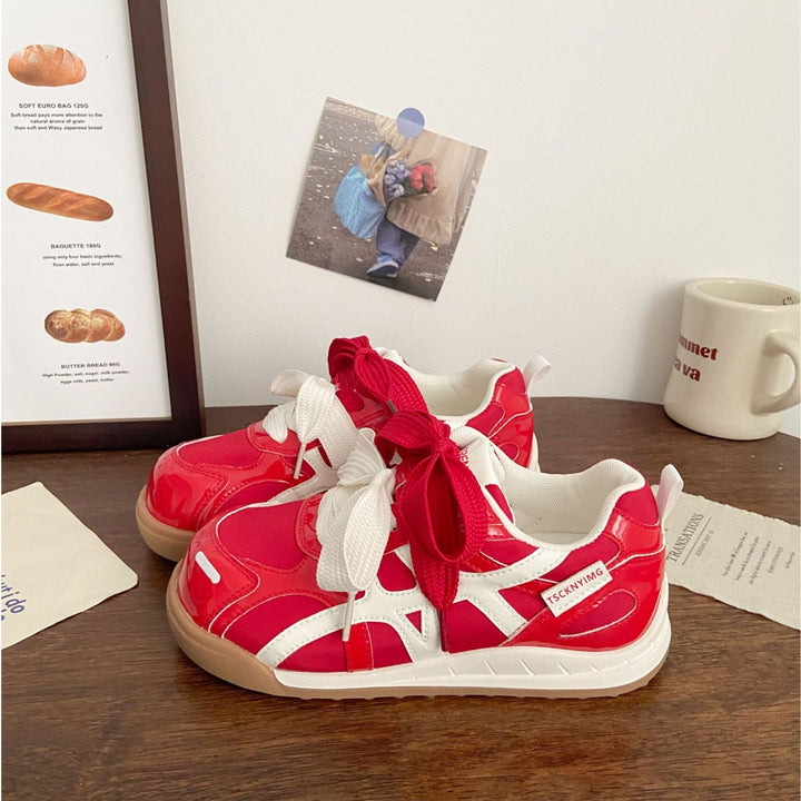 Damen Sneakers mit atmungsaktiver Mesh-Oberfläche und flexibler Gummisohle Echo Archiv