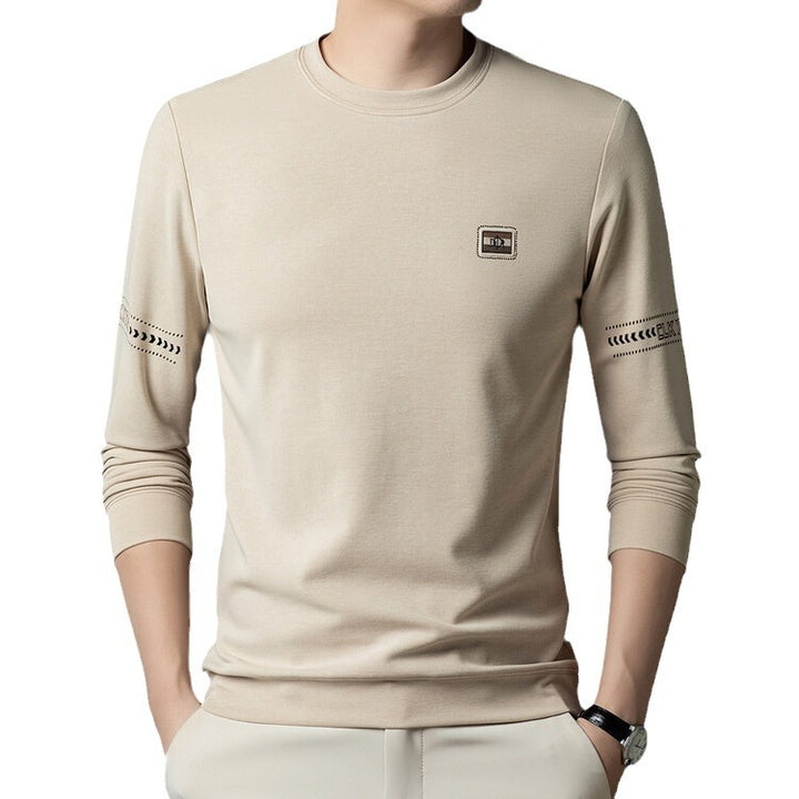 Herren Langarmshirt mit modischem Schnitt und feinen Akzenten Echoarchiv