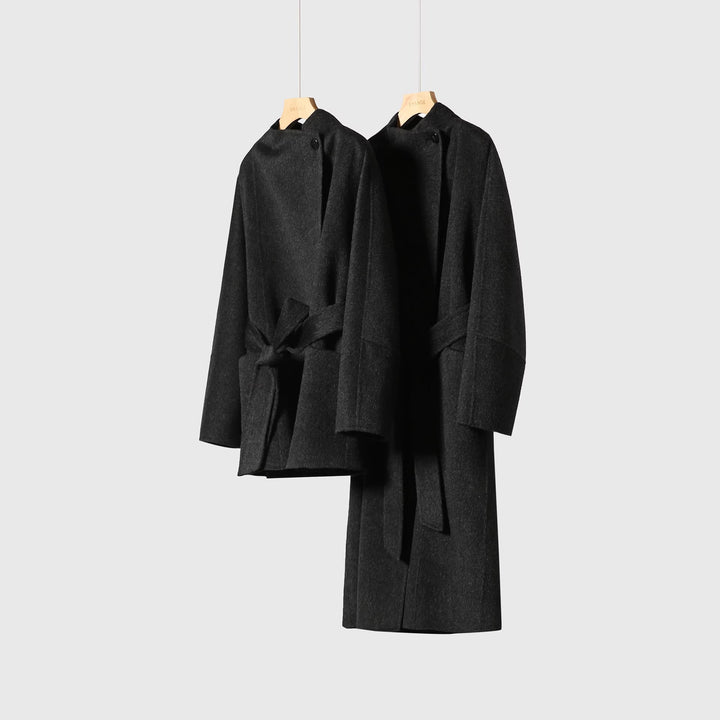Damen Elegante und modische Wickeljacke Echoarchiv