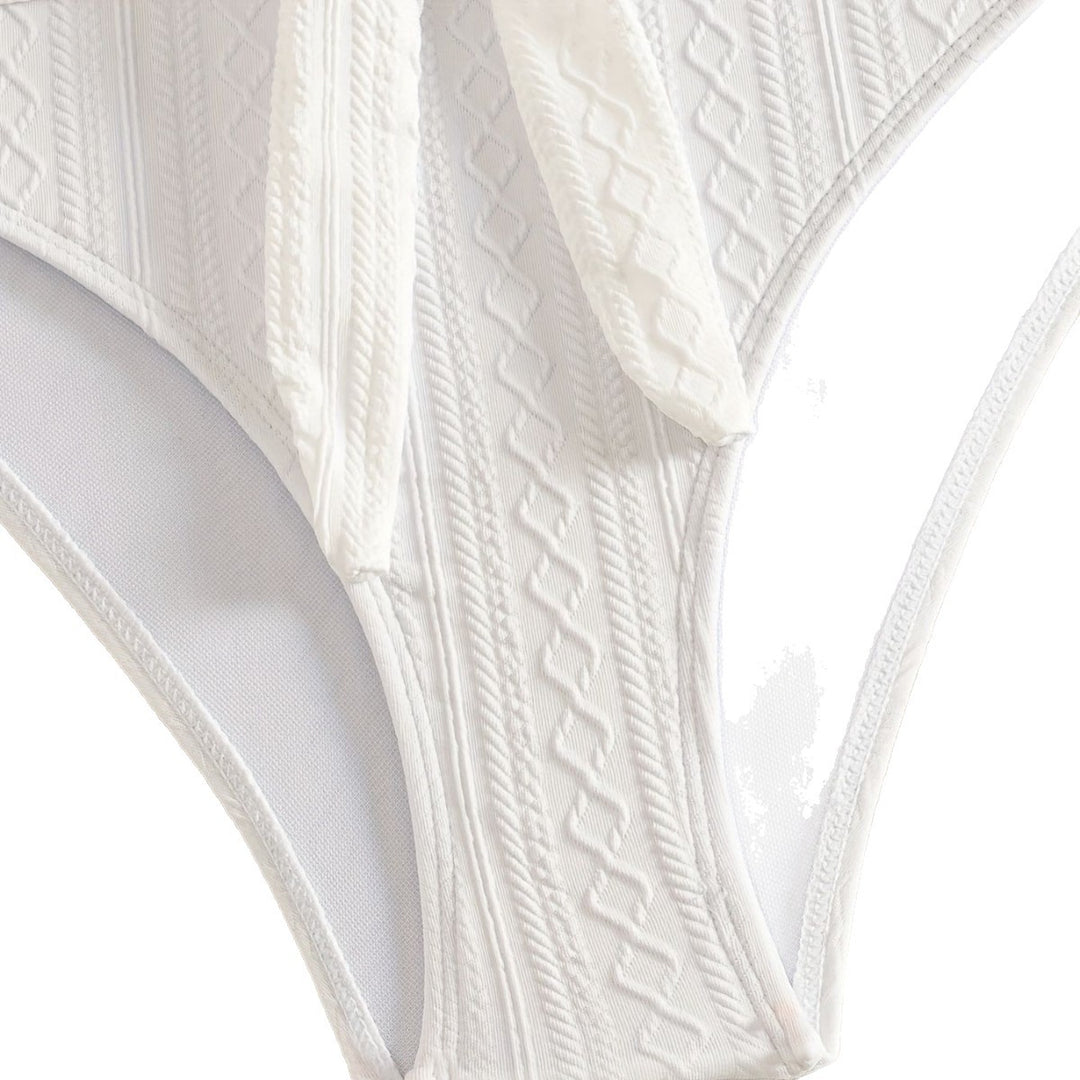 Damen Zweiteiler Bikinis mit Hochgeschnittenem Bund Echo Archiv