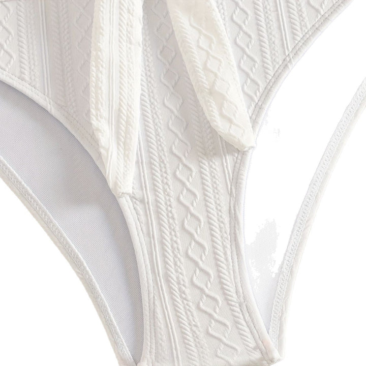 Damen Zweiteiler Bikinis mit Hochgeschnittenem Bund Echo Archiv
