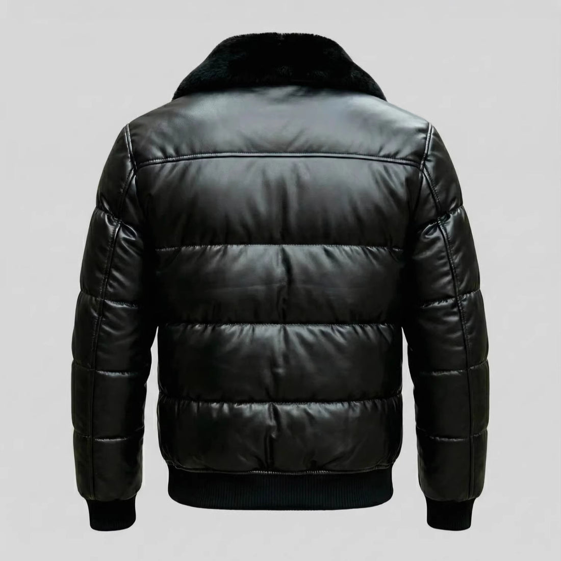 Herren Wendejacke mit Kunstfellfutter – Taviero