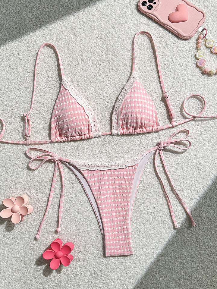 Damen Triangel-Bikini mit verspielt elegantem Design Echo Archiv