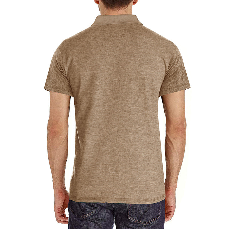 Herren Polo-Shirt mit modernem Kragen und Brusttasche Echoarchiv