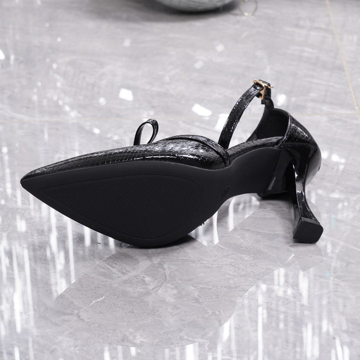 Damen Slingback Pumps mit Elegantem Schnitt und Feinem Riemchen Echoarchiv