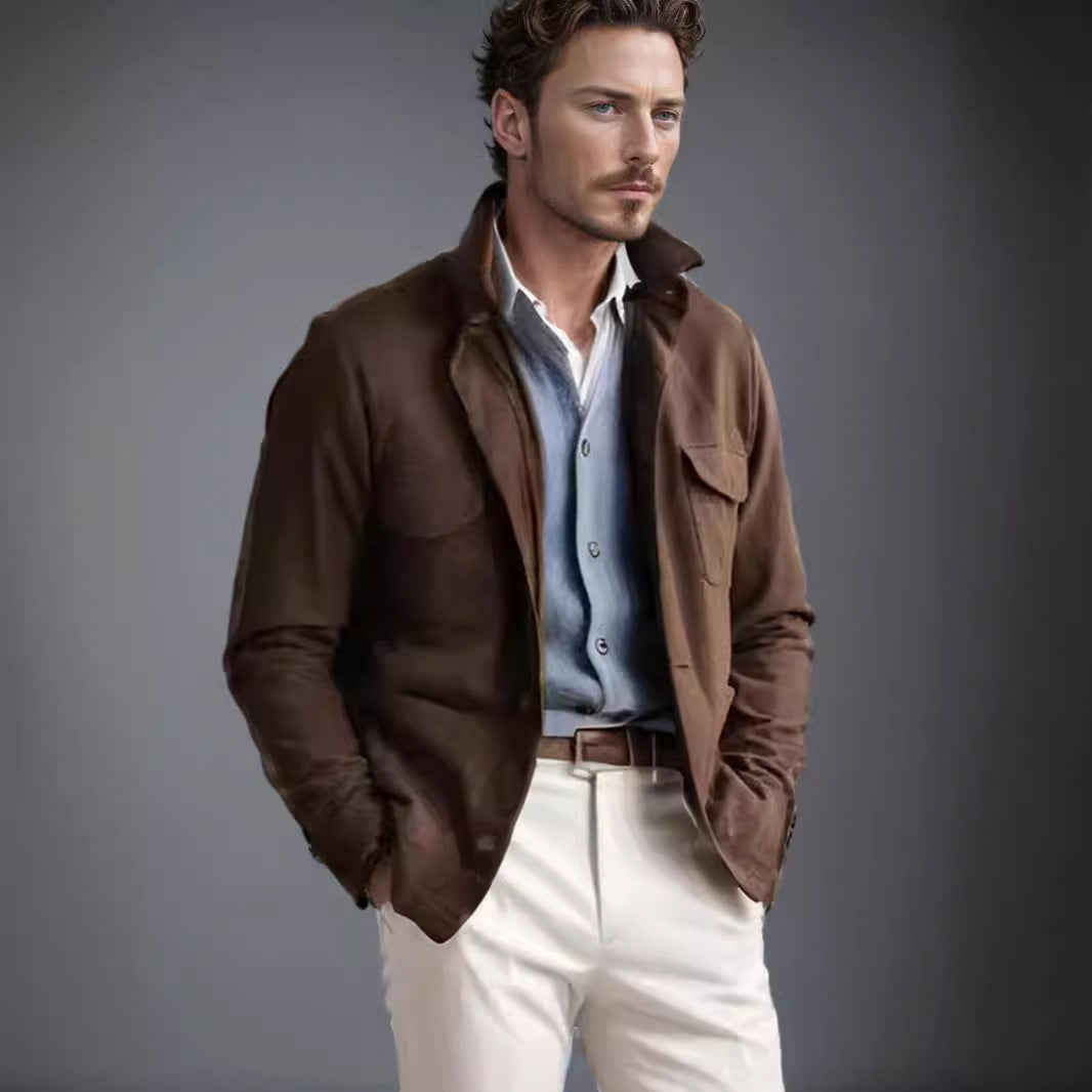Herren stylische Winterjacke Echoarchiv