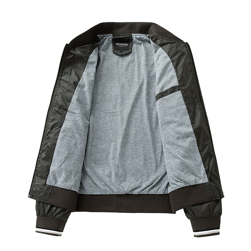 Herren Sportliche Bomberjacke mit zwei Seitentaschen Echo Archiv