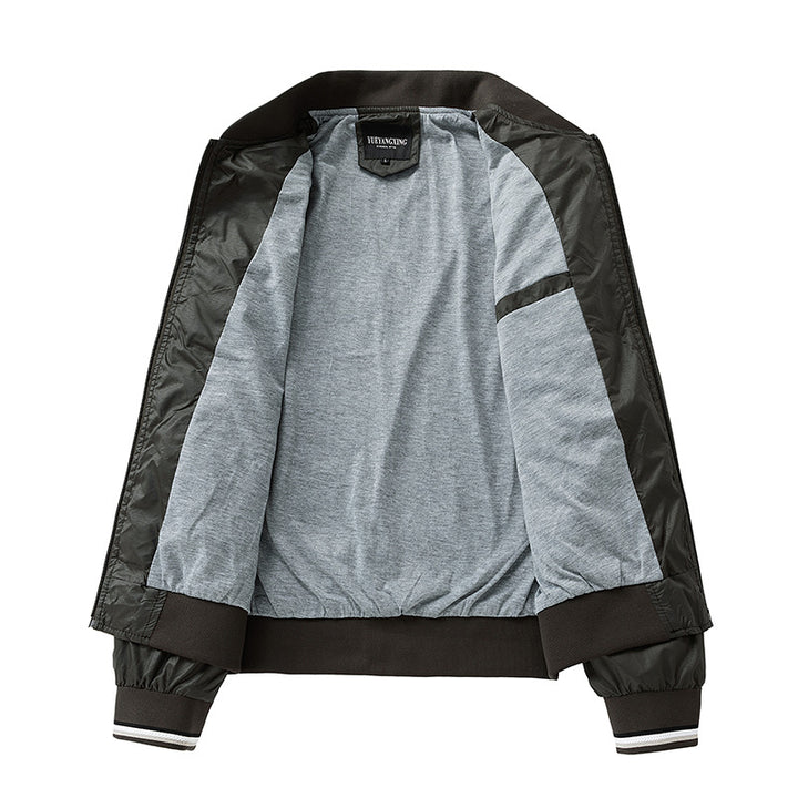Herren Sportliche Bomberjacke mit zwei Seitentaschen Echo Archiv
