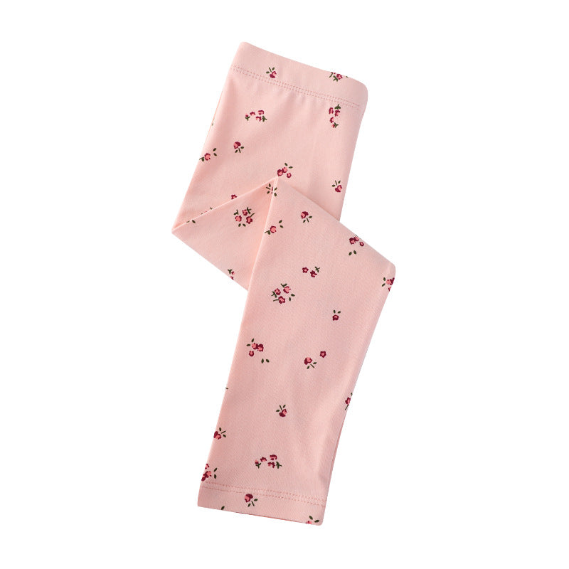 Mädchen Leggings mit zarten Blumenmustern Echo Archiv
