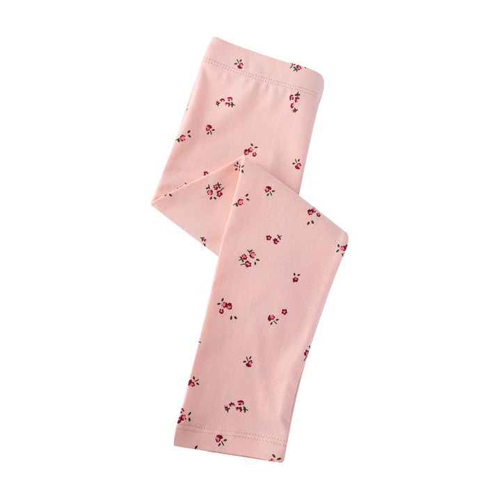 Mädchen Leggings mit zarten Blumenmustern Echo Archiv