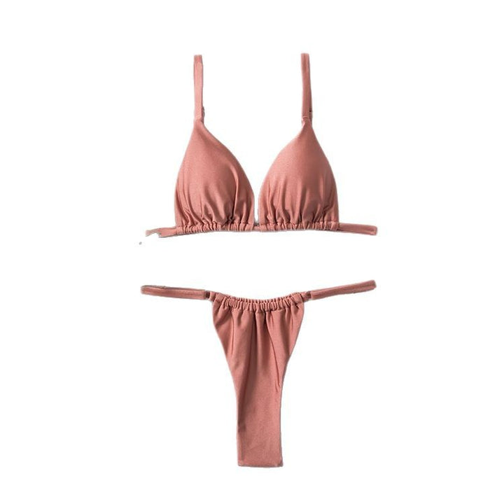 Damen Triangel-Bikini Set mit rüschendetails Echo Archiv