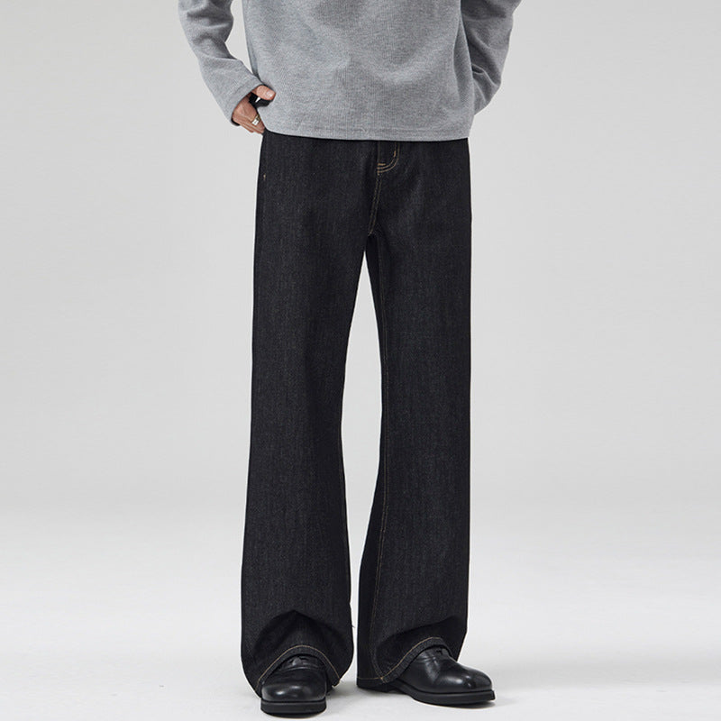Herren weite Relaxed-Fit Jeans aus rohem Denim Echo Archiv