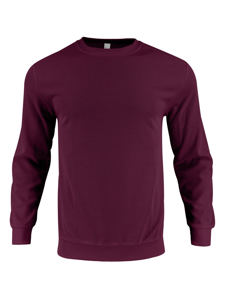 Herren hochwertiger Langarmpullover Echoarchiv