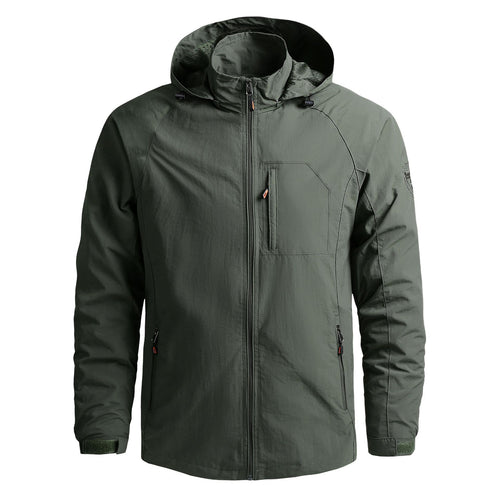 Herren Technische Übergangsjacke mit praktischer Kapuze Echo Archiv