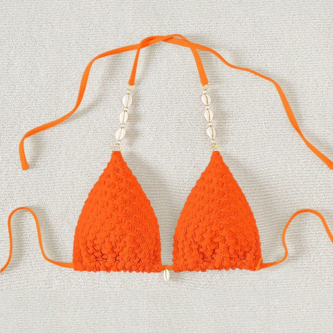 Damen Triangel-Bikini mit Muscheldetails Echo Archiv