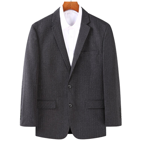Herren Slim-Fit Business-Sakko mit Reverskragen und Zwei-Knopf-Verschluss Echoarchiv
