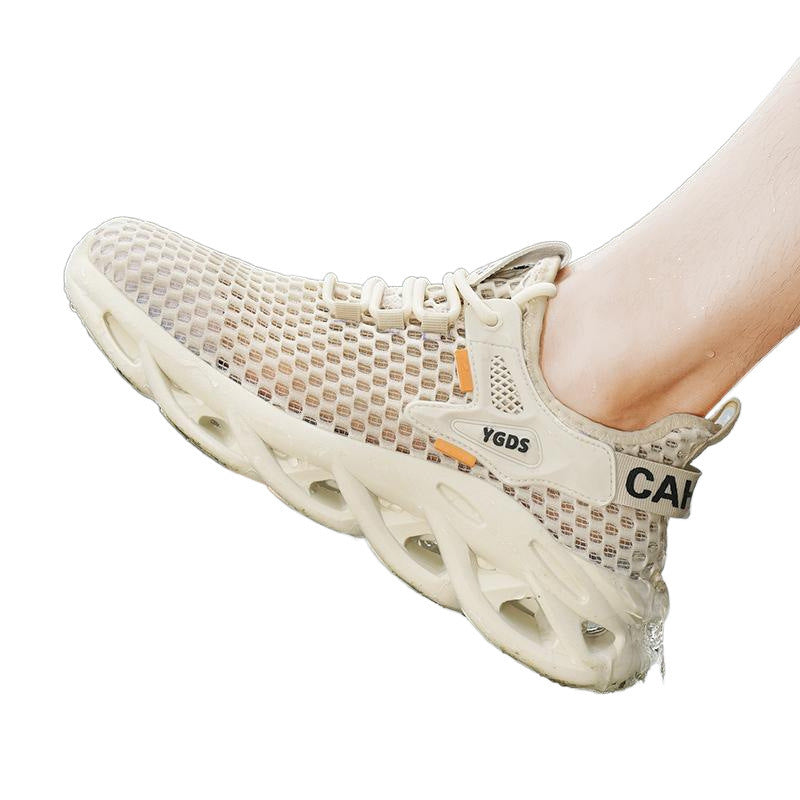 Damen Sportliche Sneakers mit atmungsaktiver Netzstruktur und flexibler Profilsohle Echo Archiv