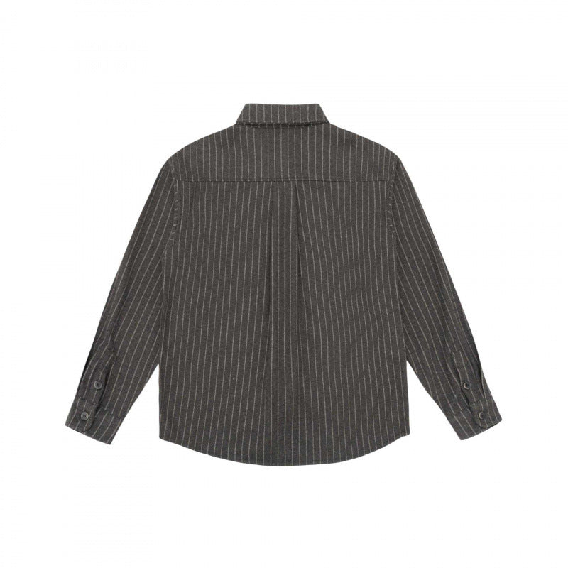 Herren Boxy-Hemd mit Nadelstreifen, Raglanärmeln und soften Flanellgriff Echo Archiv