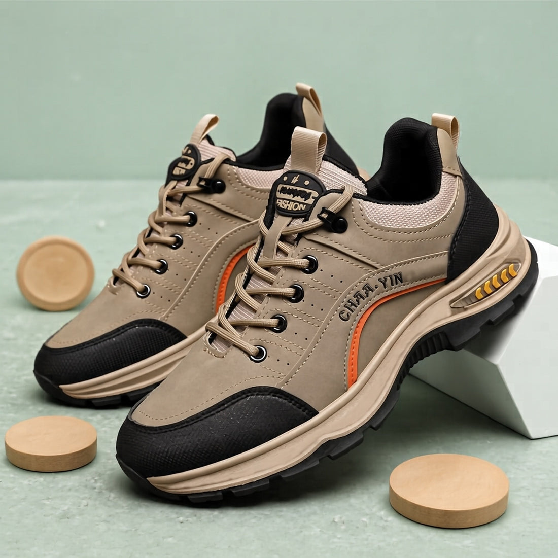 Herren Bequeme Sport Sneakers Echoarchiv