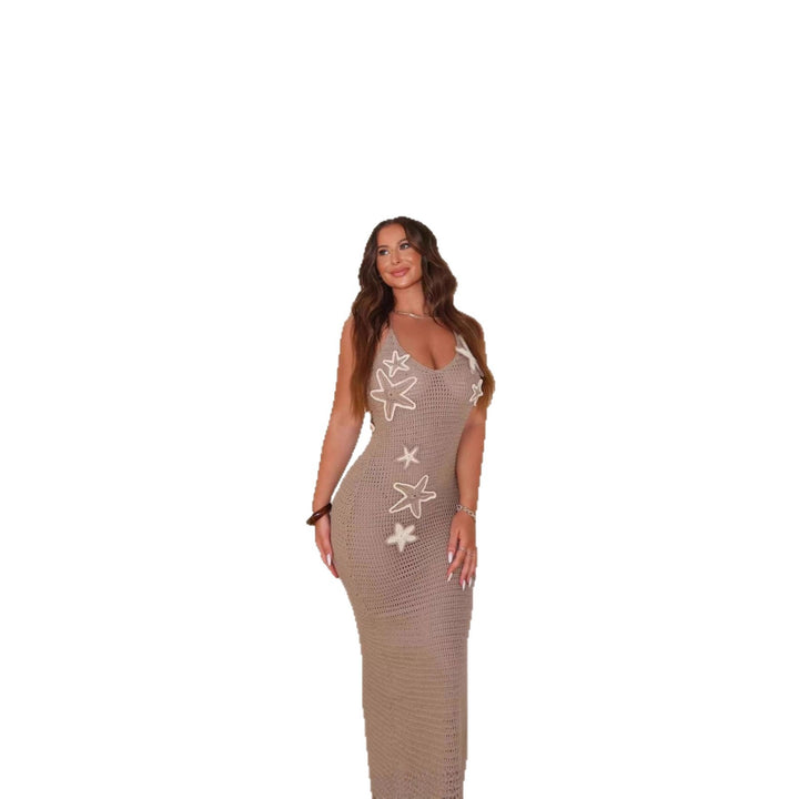 Damen Eleganter Häkel-Überwurf mit maritimen Akzenten Echo Archiv