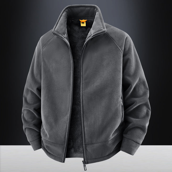 Herren Fleecejacke mit weichem Innenfutter und praktischem Reißverschluss Echoarchiv