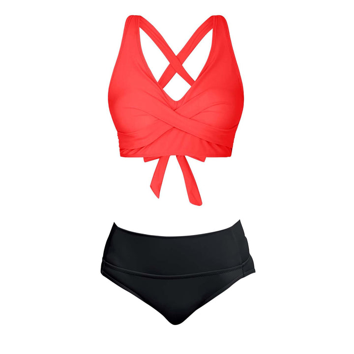 Damen Zweiteiliger Badeanzug mit floralem Design Echo Archiv