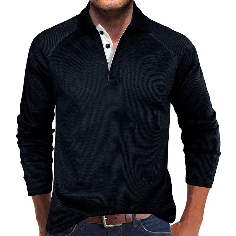 Herren Langarm Poloshirt Echoarchiv
