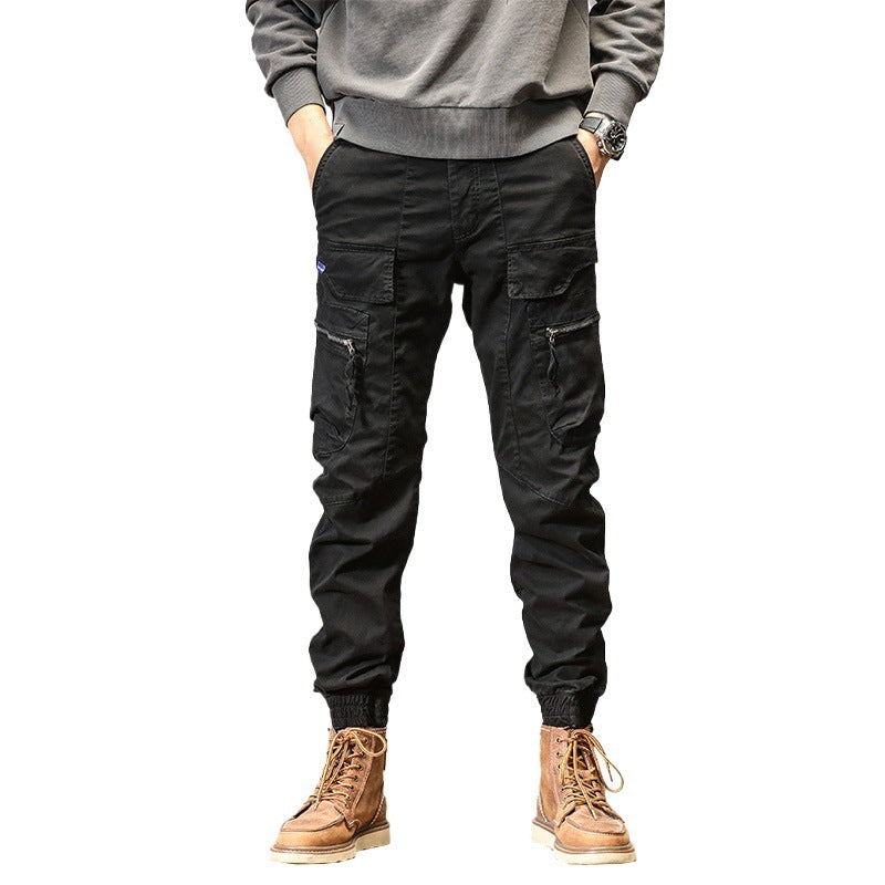Herren Technische Cargo-Jogginghose mit Multifunktionstaschen & elastischen Bündchen Echoarchiv