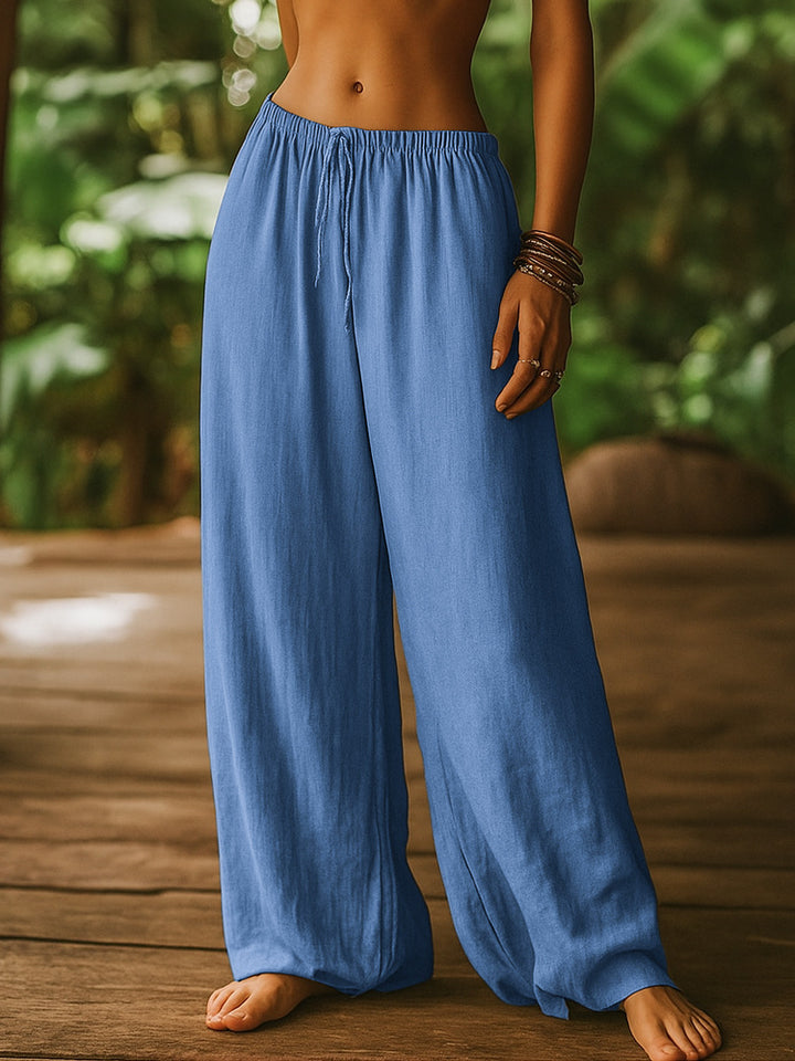 Damen Weite Leinenhose Echo Archiv