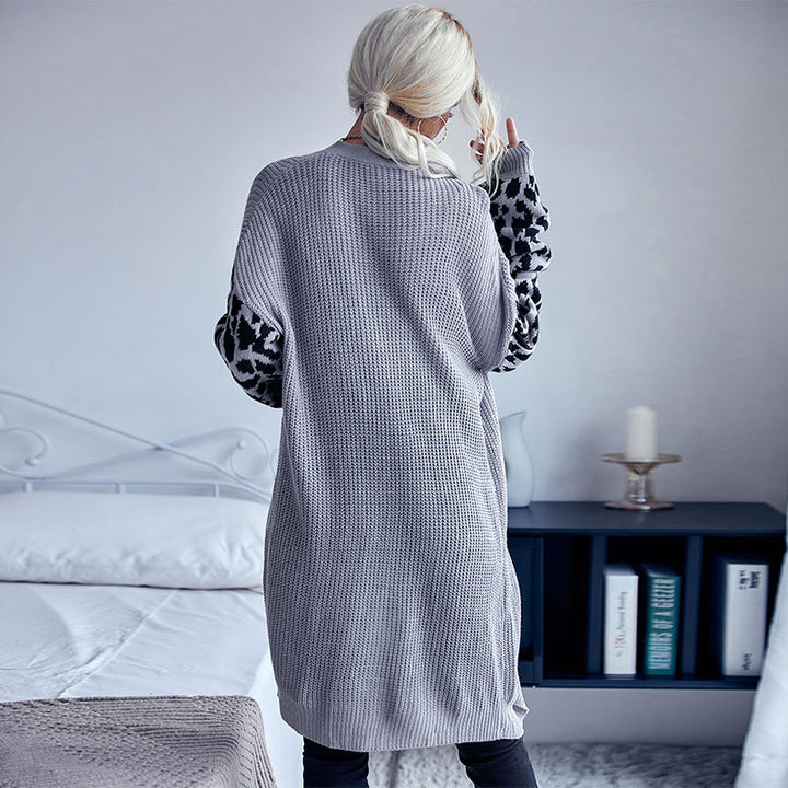 Damen Eleganter Strickcardigan mit lockeren Ärmeln Echo Archiv
