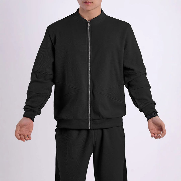 Herren Sportliche Trainingsjacke mit modernem Schnitt Echoarchiv