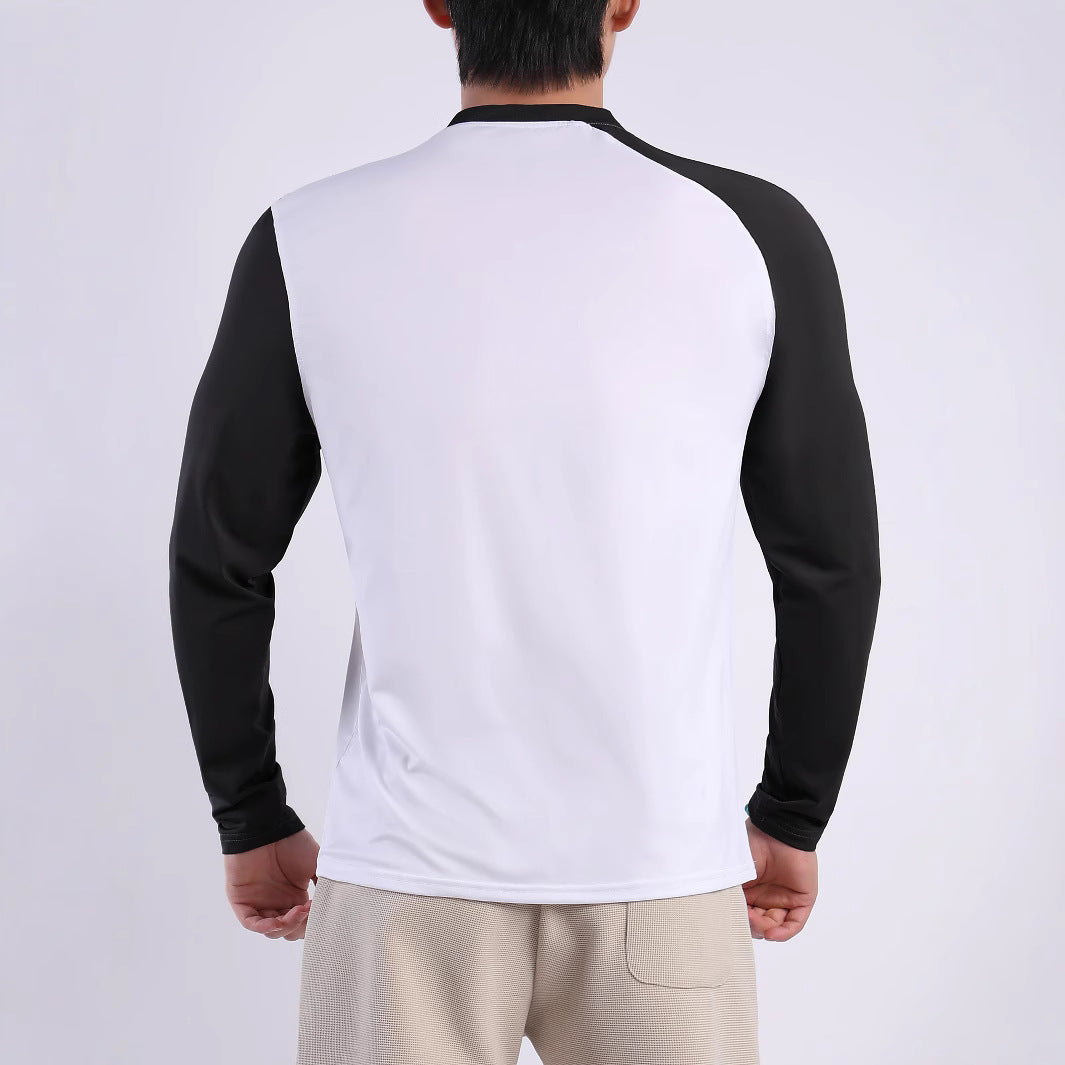 Herren Sport-Langarmshirt mit atmungsaktiven Einsätzen und feuchtigkeitsregulierendem Material Echoarchiv