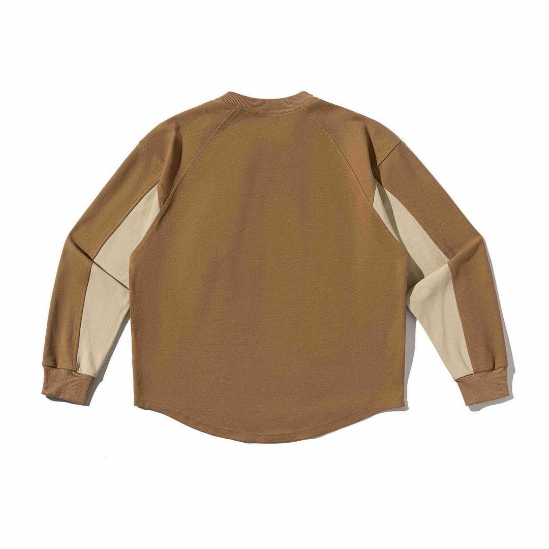 Unisex Raglan‑Sweatshirt mit halbrundem Saum und aufgesetzter Brusttasche Echoarchiv