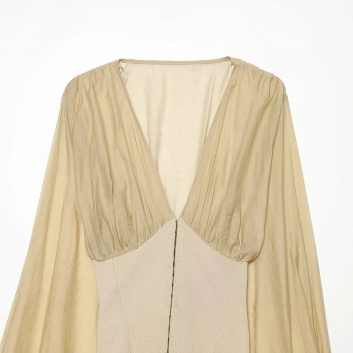 Damen Cape-Bolero mit Korsettbund und voluminösen Ballonärmeln Echo Archiv