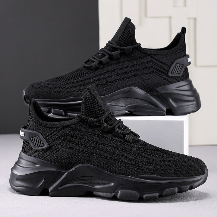 Herren Strick-Sockensneaker mit stoßdämpfender geformter Plateausohle Echoarchiv