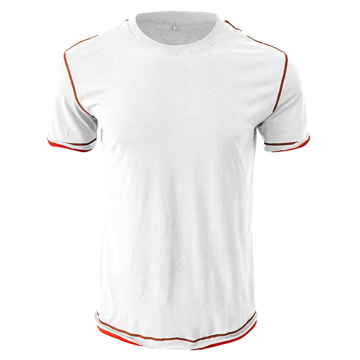 Herren T-Shirt mit modischen Akzenten und hochwertiger Baumwollstruktur Echoarchiv