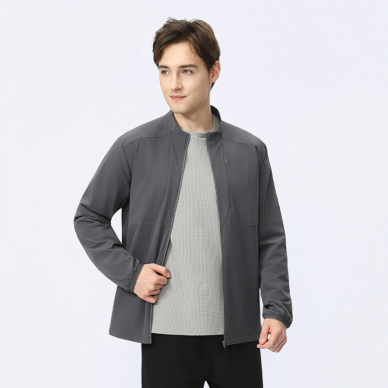 Herren Sportliche Windjacke Echoarchiv