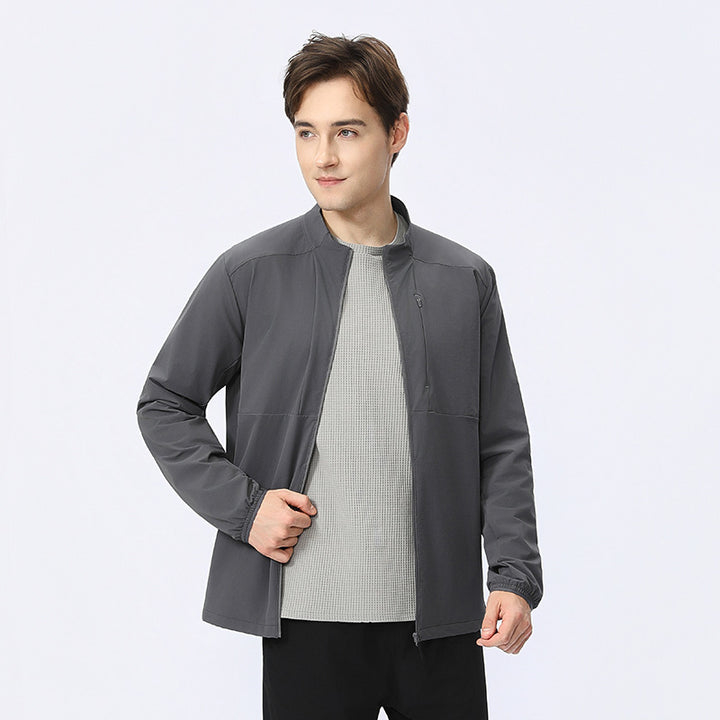 Herren Sportliche Windjacke Echoarchiv