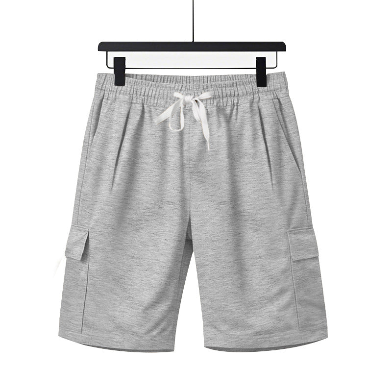 Herren nan elastische Cargo-Bermuda mit Kordelzug und Mehrfachtaschen Echo Archiv