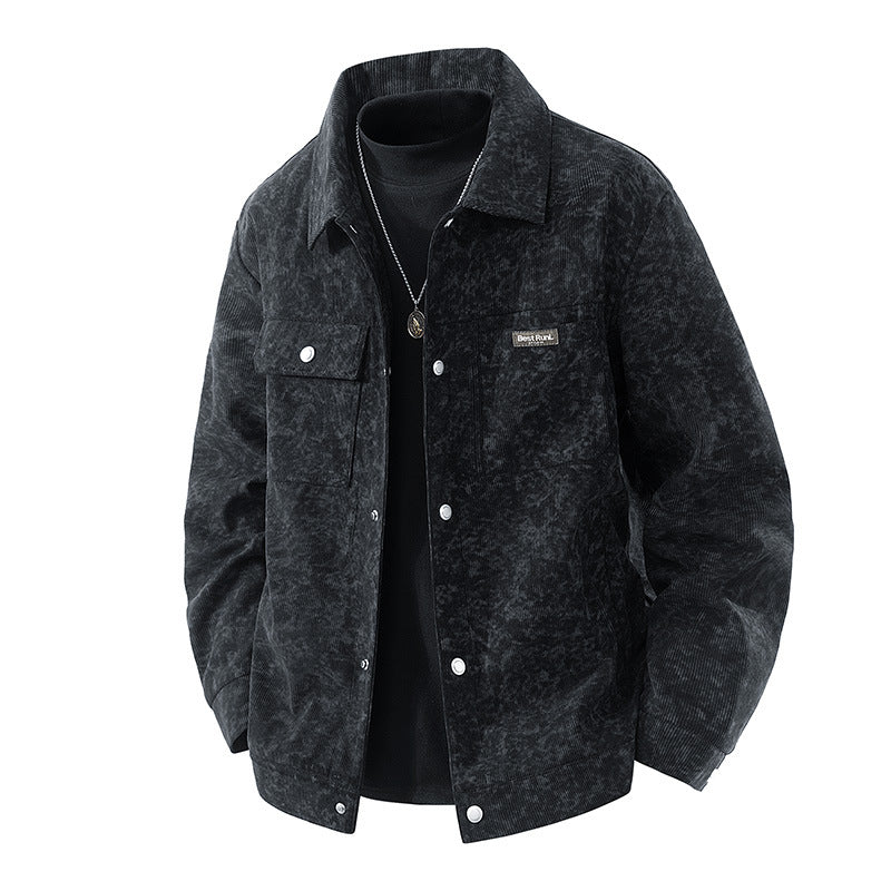 Herren Urbaner Overshirt mit modernen Taschen – Taviero