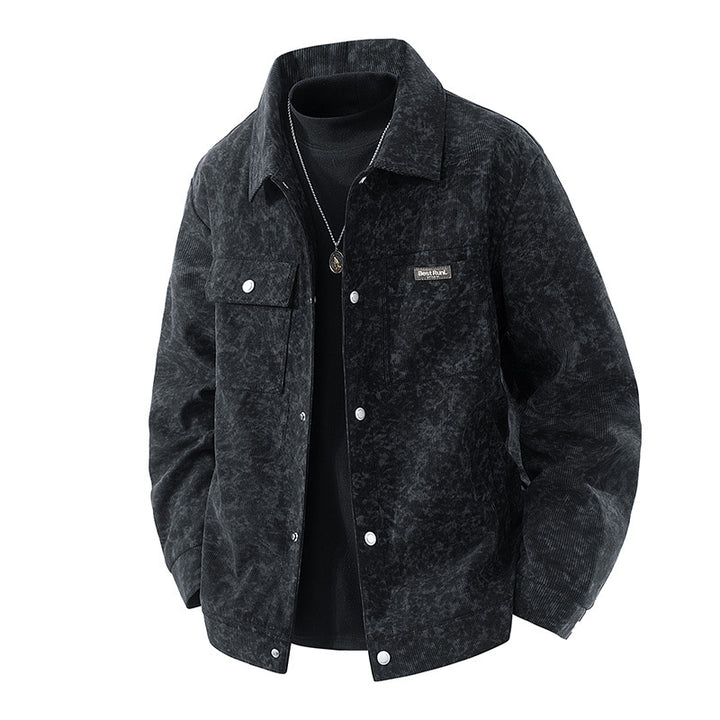 Herren Urbaner Overshirt mit modernen Taschen – Taviero