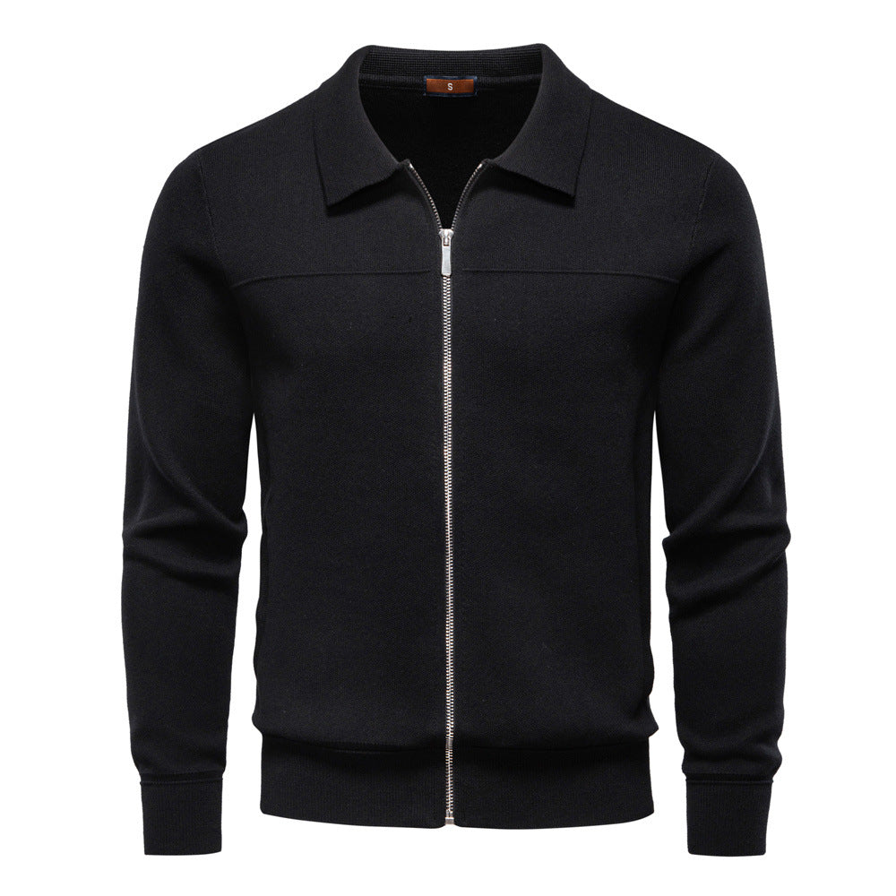 Herren modische Freizeitjacke mit hochwertigem Reißverschluss Echoarchiv