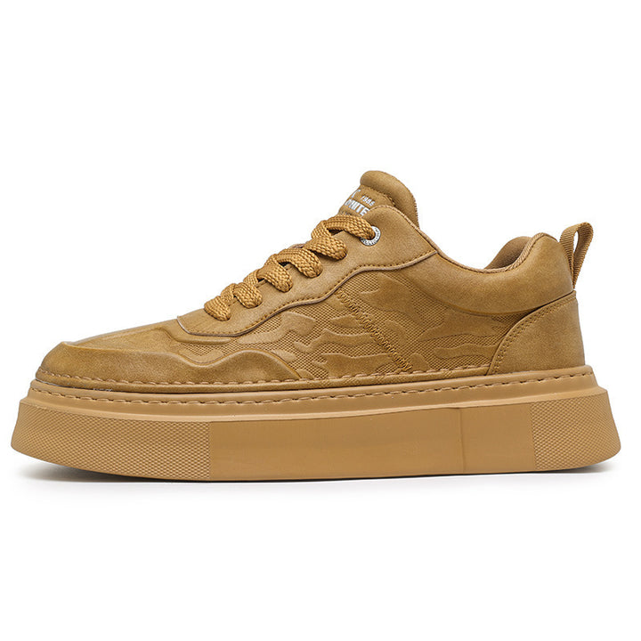 Unisex Plateausneaker mit geprägtem Obermaterial und extrahoher Platformsohle Echoarchiv