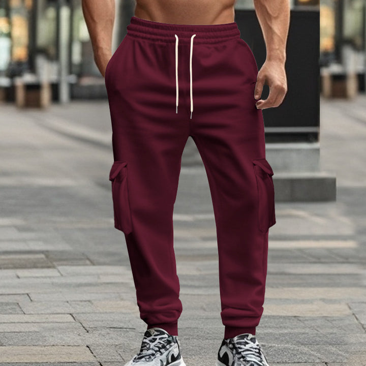 Herren Cargo-Jogginghose mit elastischem Bund und praktischen Taschen Echoarchiv