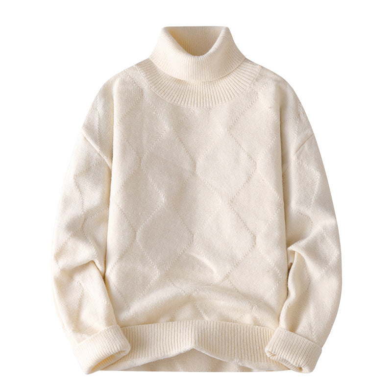 Damen Eleganter Rollkragenpullover Echoarchiv