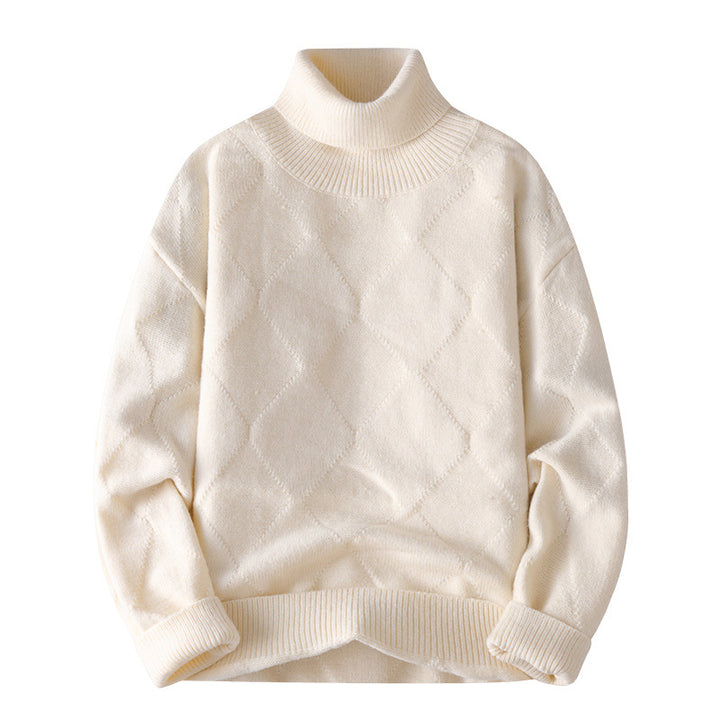 Damen Eleganter Rollkragenpullover Echoarchiv