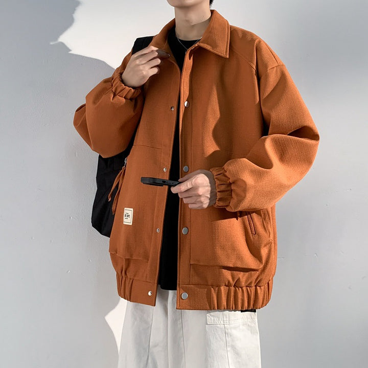 Herren lockere Utility-Jacke Echoarchiv